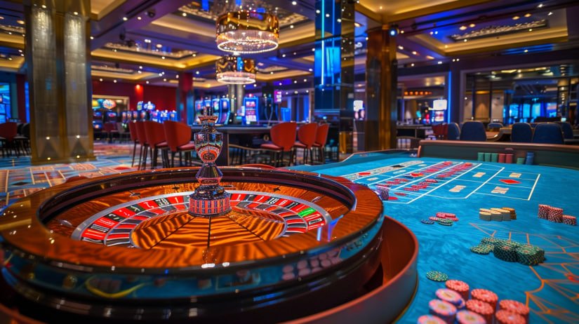 Antarmuka Live Casino hknalo menampilkan meja dealer dengan kontrol taruhan dan statistik permainan